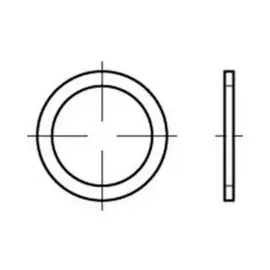 Reyher Flachdichtring DIN 7603 16 x 20 x 1,5 Aluminium 100 Stück