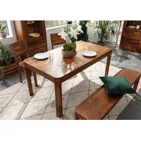 MASSIVMOEBEL24.DE Esstisch Sheesham 160x90x76 walnuss gewachst TORONTO #224