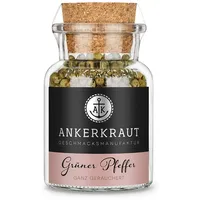 Ankerkraut Gewürz Grüner Pfeffer ganz geräuchert, 25g im Korkenglas, Grüner Pfeffer ganz geräuchert, 25g im Korkenglas