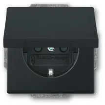 Busch-Jaeger Schuko-Steckdose 20 EUKB-885 Schwarz