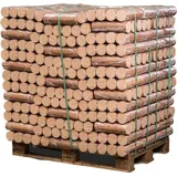 POLLMEIER Premium Buchenholzbriketts Holzbriketts Briketts, 96x10kg Pack, 960kg Palette