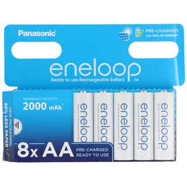 Panasonic eneloop (Gen 5) Mignon AA NiMH 2000mAh, 8er-Pack (BK-3MCDE/8BE)