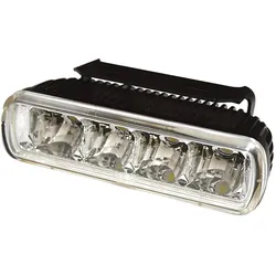 Highsider LED, Tagfahrlicht rechteckig - Schwarz