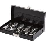 KS Tools 1/2" CHROMEplus Bit-Stecknuss-Satz Innensechskant 9-tlg.