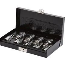 KS Tools 1/2" CHROMEplus Bit-Stecknuss-Satz Innensechskant 9-tlg.