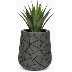 Design Blumentopf Memory Pot Moleskin Indoor – Outdoor Serralunga - Moleskin Antracite