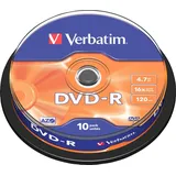Verbatim DVD-R 4,7 GB 16x 10 St. Spindel