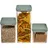 Mepal Vorratsdosen-Set Omnia grün 0,7/1,1/2,0 l, 1 Set