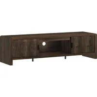 [en.casa] Fernsehschrank Lukkodso 150x40x40 cm Walnussoptik