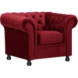 Home Affaire Sessel Chesterfield Home«, rot