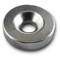 Prodecoshop Ringmagnet, Magnet zum Anschrauben - Magnet mit Bohrloch