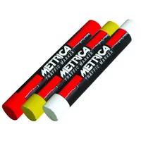 Metrica Verkehrsunfall-Markierungskreide, 150 x 20 x 20 mm, geölt,