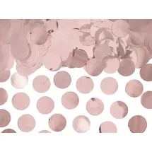 Partydeco Konfetti Kreise 15g roségold/rosa