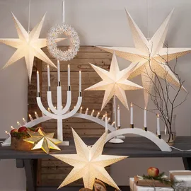Star Trading Weihnachtsstern Dot Weiß 2 St.