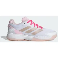 Adidas Ubersonic Kids Tennisschuh WEISS|silber|pastellmagenta 38 2/3