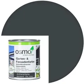 OSMO Garten- & Fassadenfarbe Anthrazitgrau 0,75 l