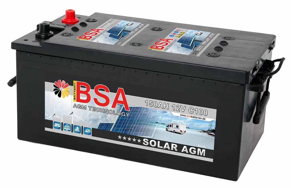 BSA Solarbatterie AGM 150Ah 12V