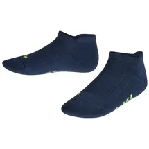 Falke Unisex Kinder Sneakersocken Cool Kick Sneaker K Sn weich atmungsaktiv schnelltrocknend kurz einfarbig 1 Paar, Blau Marine 6120, 31-34 - 31-34