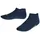 Falke Unisex Kinder Sneakersocken Cool Kick Sneaker K Sn weich atmungsaktiv schnelltrocknend kurz einfarbig 1 Paar, Blau Marine 6120, 31-34 - 31-34