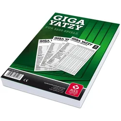 ASS Altenburger - Giga Yatzy - Block für 3200 Spiele