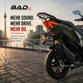 Burnout BAD s 50 ccm 3,0 PS 25 km/h Grün