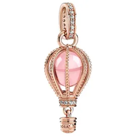 Pandora Funkelnder rosafarbener Heißluftballon 789434C01 Anhänger