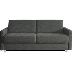 Bali Schlafsofa »JUNARA, Dauerschlaffunkiton, 2 einzelne Matratzen, «, Sensoform- oder Gelformmatratzen und Lattenrost Bali grau