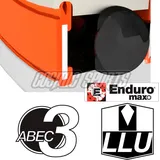 Enduro Bearings C. sosp. 12x21x5mm MAX oss. nero