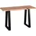 FineBuy GAYA Konsolentisch 120 x 45 x 75 cm Braun
