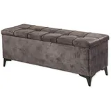 ed exciting design Bettbank Oregon Braun 140 x 58 x 50 cm