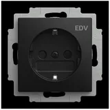 Busch-Jaeger Schuko-Steckdose 20 EUCB/DV-915 Schwarz