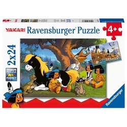 Puzzle Ravensburger Yakari und seine Freunde 2 X 24 Teile