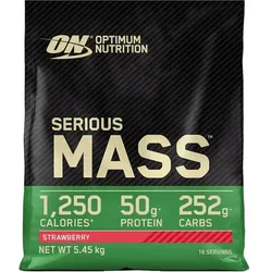 Optimum Nutrition Serious Mass (12lbs) Strawberry One Size