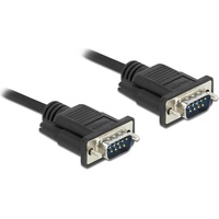 DeLock Seriell Kabel RS-232 Sub-D9 Stecker zu Stecker mit