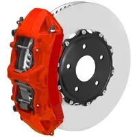 OMAC Bremssattellack Bremssattelfarbe Auto Lack Set | Bremsenreiniger und das Härtemittel Hitzebeständig Komplettsatz für 4 Bremssättel 7-teiliges