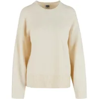 URBAN CLASSICS Soft Oversized Pullover - White Sand -