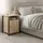 Tectake Nachttisch Blackburn 40 x 42 x 60,5 cm Braun