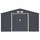 HATTORO Gerätehaus S400 3,41 x 3,86 m Grau