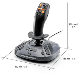 ThrustMaster SimTask FarmStick, Multifunktionaler Joystick für Farming