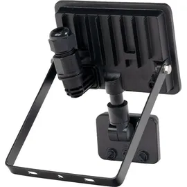 LUXULA LED Außenstrahler Aluminium 20 W 4000 K 2000 lm inkl. Bewegungsmelder schwarz