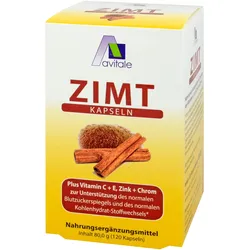 Zimtkapseln 500mg + Vitamin C+E
