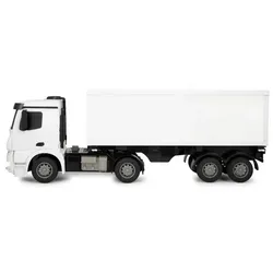 JAMARA Ferngesteuertes Fahrzeug »Mercedes-Benz Arocs«, Container LKW, BxHxL: 12,4 x 15,5 x 44 cm, ab 6 Jahren - weiss
