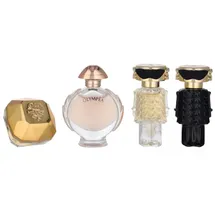 Paco Rabanne Lady Million Eau de Parfum 5 ml + Olympea Eau de Parfum 6 ml + Fame Eau de Parfum 4 ml + Fame Parfum 4 ml Geschenkset