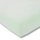 Estella Spannbettlaken Jersey-Elasthan 200 x 200 - 200 x 220 cm jade