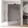 Bernstein Walk-in-Dusche EX102 120x200cm Chrom Grauglas, ESG-Sicherheitsglas, Walk-In Duschwand 10mm Grauglas Chrom 120cm ohne Bodenprofil 120 cm x 200 cm