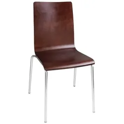 Bolero Esszimmerstühle Buchenfurnier dunkelbraun