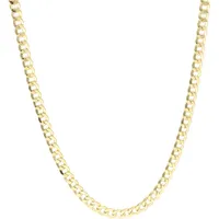 Luigi Merano Panzerkette glanz Gold 375 goldfarben 45 cm