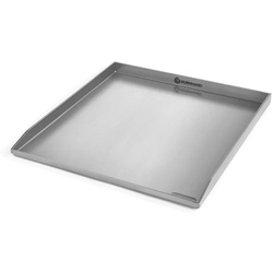 BURNHARD Grillplatte Plancha Edelstahl EARL 42,5 x 39,6 x 3 cm