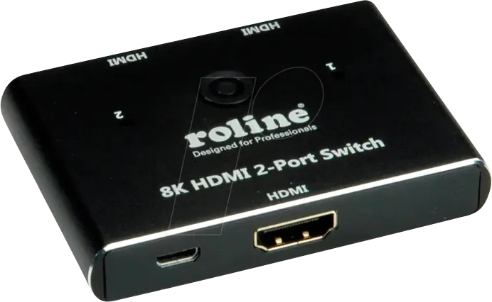 Preisvergleich Produktbild ROLINE 14013592 - HDMI Switch 8K, 2-Port