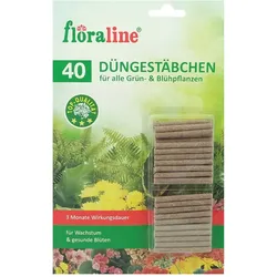 Blumendünger Stäbchen 40er Düngestäbchen  Zimmerpflanzen  Balkonpflanzen 3 Monate Langzeitwirkung Dünger Pflanzenpflege